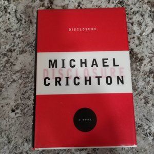 Michael Crichton Disclosure Hardcover book novel